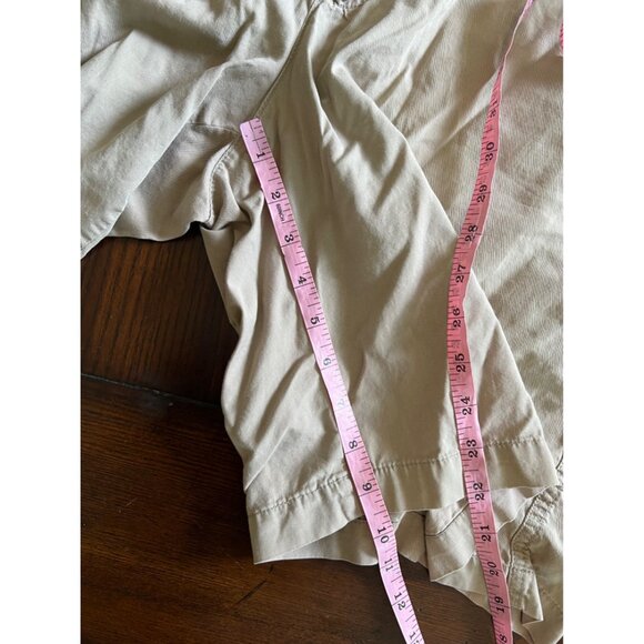 Columbia Tan Flat Front Chino Cotton Shorts 38" Waist 10" Inseam Hiking Outdoor - Picture 8 of 8